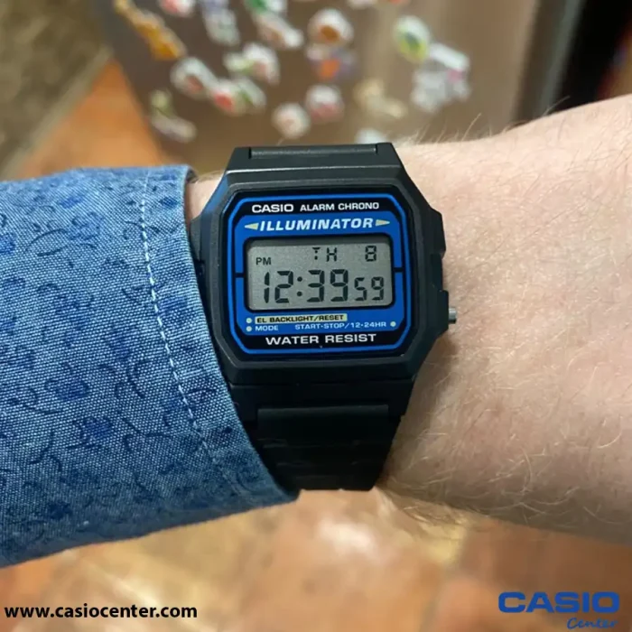 ساعت مچی مردانه کاسیو اصل مدل F-105W-1ADF
